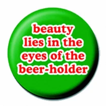 Anstecker Beauty Lies