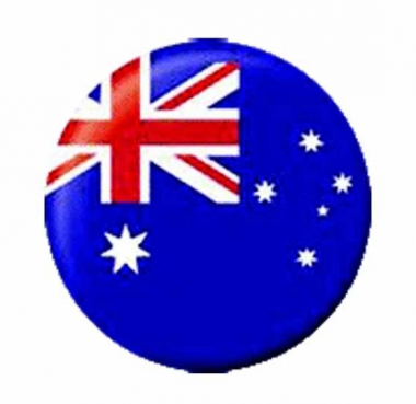 Button Badge Australien