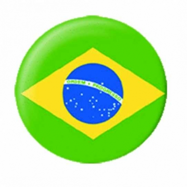 Button Badge Brasilien
