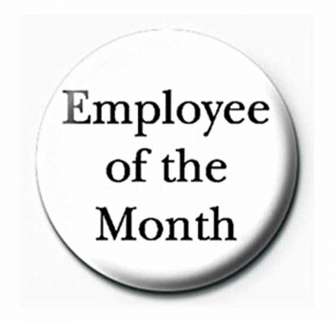 Button Badge Employee Of The Month