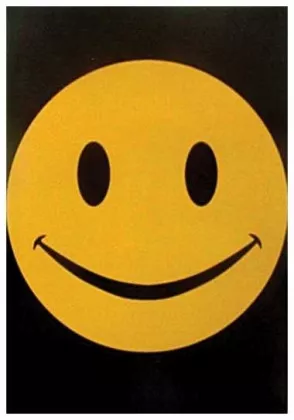 Postkartenset Happy Face