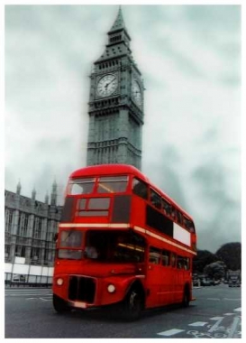 3D Poster London Big Ben
