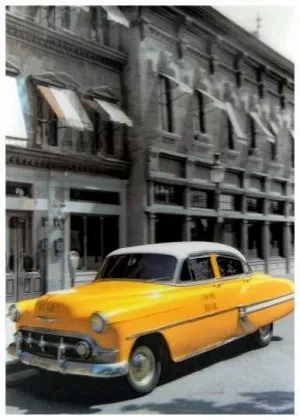 3D Poster Taxi