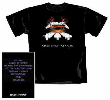 Metallica Master of Puppets T Shirt