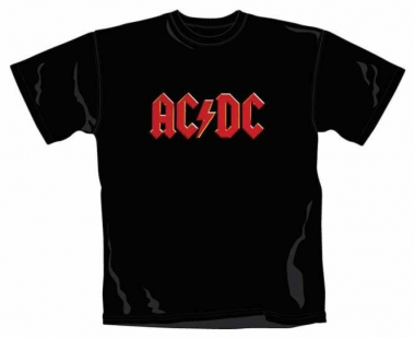 AC/DC Red Logo T Shirt