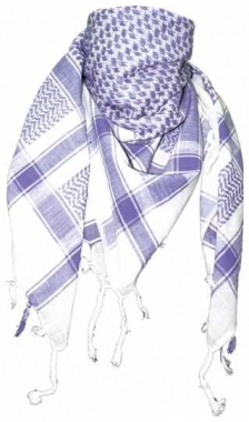 Tactical Shemagh Scarf White Lilac