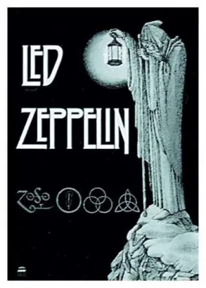 Posterfahne Led Zeppelin Stairway to ..