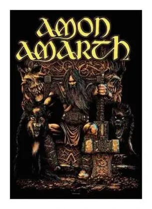 Posterfahne Amon Amarth Thor