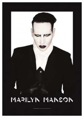 Posterfahne Marilyn Manson