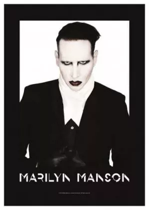 Marilyn Manson Merchandise | Fahne aus 100% Polyester