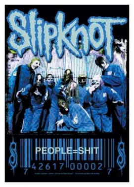 Posterfahne Slipknot - People=Shit