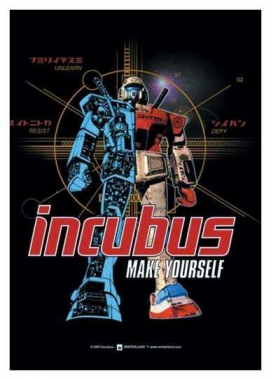 Poster Flag Incubus - Robot