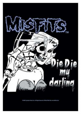 Poster Flag Misfits - Die Die My Darling