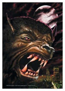 Poster Flag Spiral Collection - Werewolf