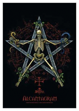 Posterfahne Alchemy - Alcantagram