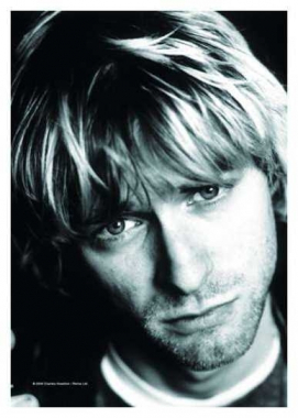 Posterfahne Kurt Cobain - 10th Anniversary