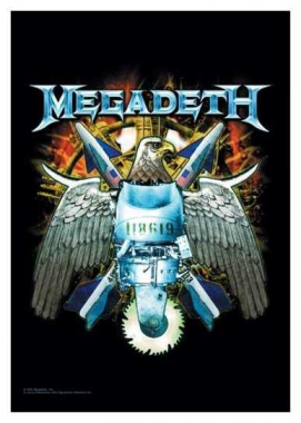Posterfahne Megadeth