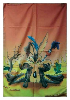 Poster Flag Wile E. Coyote