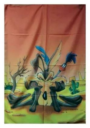 Posterfahne Wile E. Coyote