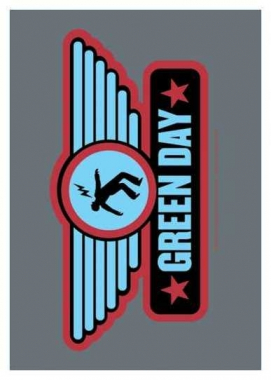 Poster Flag Green Day