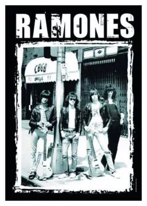 Posterfahne Ramones