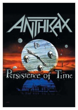 Posterfahne Anthrax - Persistance of Time