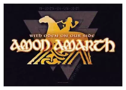 Merchandise Poster Flag | Amon Amarth – With Oden on our side