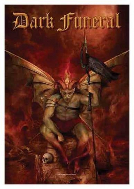 Posterfahne Dark Funeral - Belial