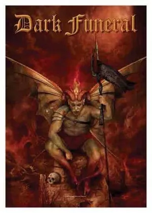 Posterfahne Dark Funeral - Belial