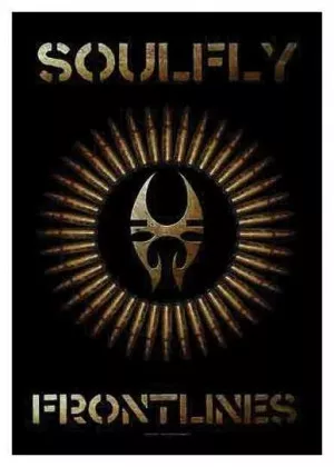 Frontlines - Soulfly Band Merchandise Fahne