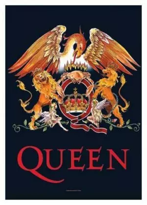 Posterfahne Queen - Crest