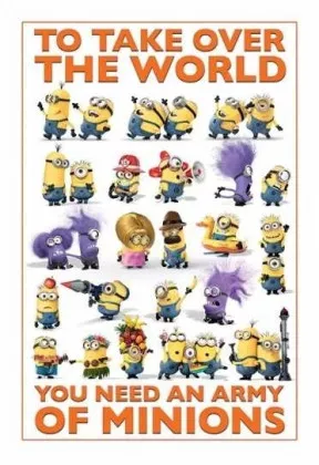 Maxi Poster Despicable Me 2 (Take Over The World)