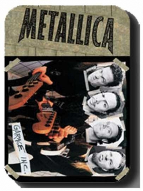 Aufkleber Set Metallica