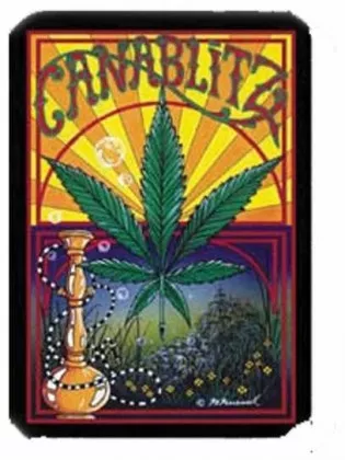 Aufkleber Set Canablitz