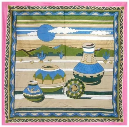 Bandana Kopftuch Blauer Western