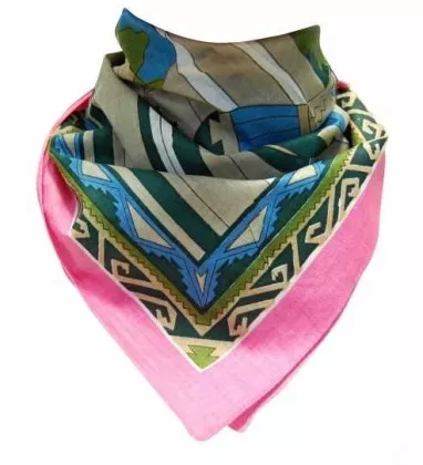 Bandana Kopftuch Blauer Western