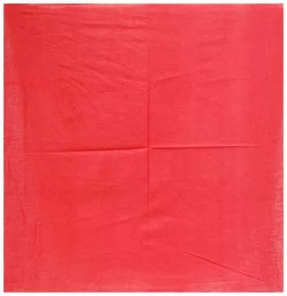 Bandana Kopftuch Uni Rot