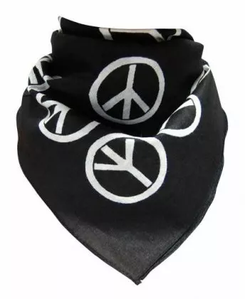 Bandana Head Wrap Scarf Peace