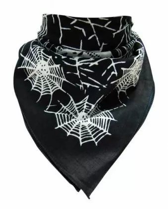 Bandana Kopftuch Grufti Spinnen