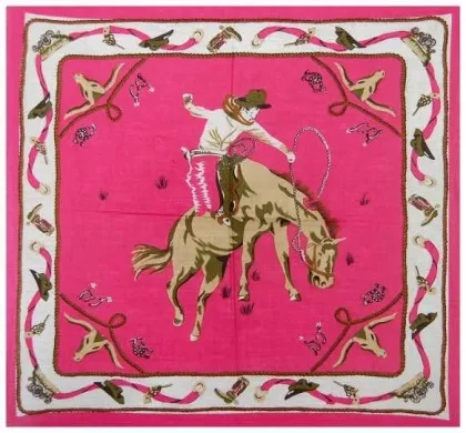 Bandana Halstuch Pink Rodeo