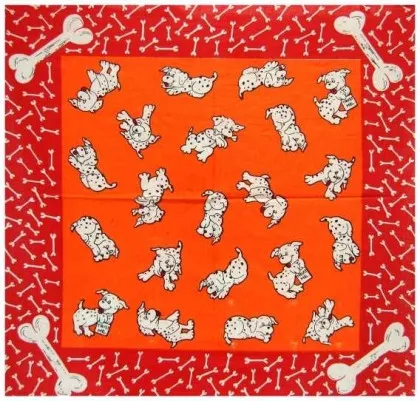 Bandana Kopftuch Dalmatiner Welpen