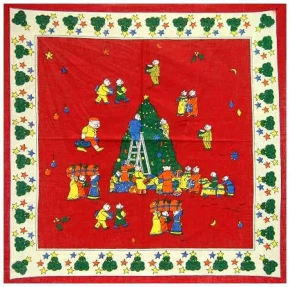 Bandana Halstuch Rote Weihnachten