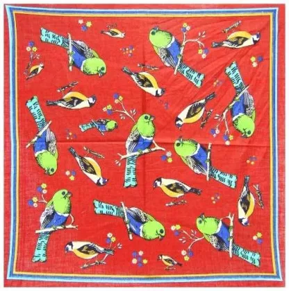 Bandana Kopftuch Vögel