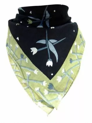 Bandana Head Scarf Tulips