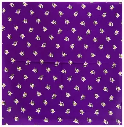 Bandana Halstuch Edelweiß Lila