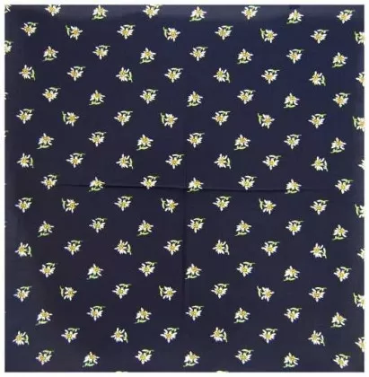Bandana Kopftuch Edelweiß Blau