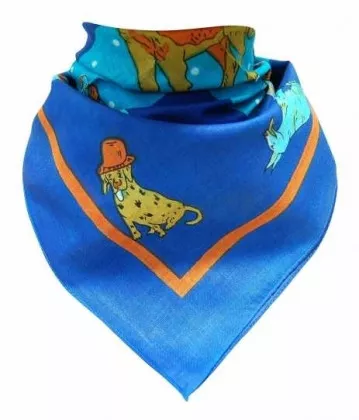 Bandana Head Wrap Scarf Sweet Dogs