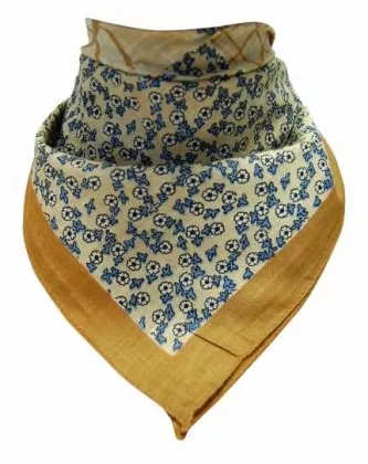 Bandana Kopftuch Braune Karos