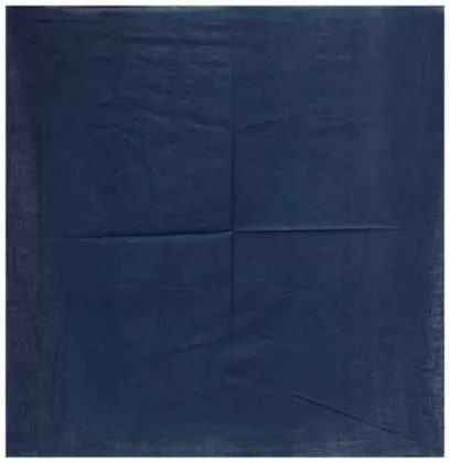 Bandana Halstuch Uni Dunkelblau