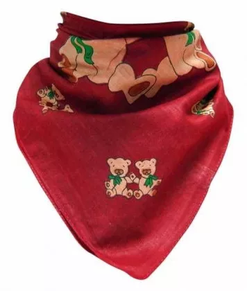 Bandana Head Scarf Teddys In Love